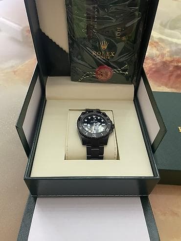 Аксессуары: Rolex Submariner – qara keramik bezel və qara rəngli Oyster qolbaqla — 2