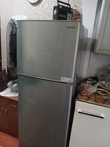 ps 3 cd: İşlənmiş 2 qapılı Samsung Soyuducu Satılır, rəng - Gümüşü — 1