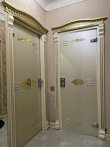 Строительные леса: Daxili qapılar – klassik dizayn - Rəng: krem/bej tonlarında, qızılı at lalafo.az — 4 Строительные леса: Daxili qapılar – klassik dizayn - Rəng: krem/bej tonlarında, qızılı — 4