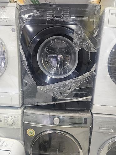 carx: Hoffmann önyükləməli paltaryuyan maşın - Rəng: qara - Ön şüşəli lyuk — 1