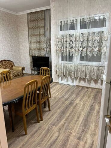 mingecevir kiraye: Mənzil kirayə verilir. 3 otaq, 17.2 mərtəbə, 90 kv. Azadlıq — 6