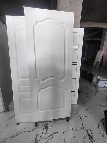 gozel tort sekilleri: Ağ rəngli MDF qapı - Material: keyfiyyətli MDF, hamarlanmış və boyalı — 4