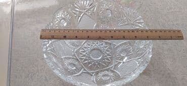 meyve qabı: Xurustal meyvə qabı Təzədir 2ədəd biri 20 manat Nərimanov metrosunun — 2