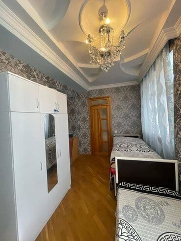 3 otaqli kiraye evler 400 azn: Nerimanovda saatin binasina catmamis bagirov korpusunnen cixan kimi — 2