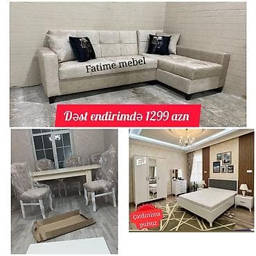 mebell: Yeni, Künc divan, Qonaq otağı üçün, Açılan — 1