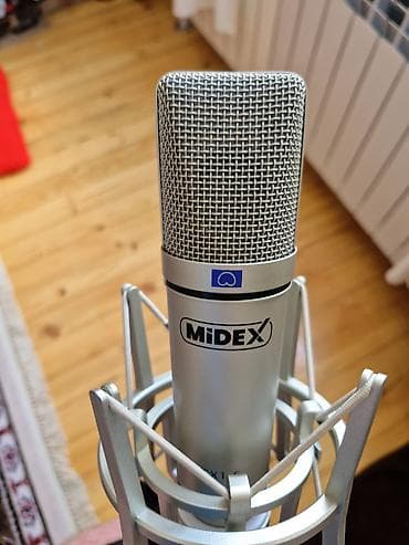 mikrofon mini: Studiyaya uyğun kondensator mikrofon dəsti Tərkib: - MiDeX X1 tipli — 3