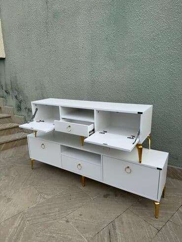 misar 1: Yeni, Düz TV altlığı, Polkalı, Laminat, Azərbaycan — 3