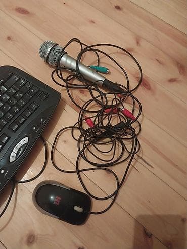 bluetooth mikrofon: Satılır endirim var bater var nə.olsa NEC markalı LCD monitor dəsti — 4