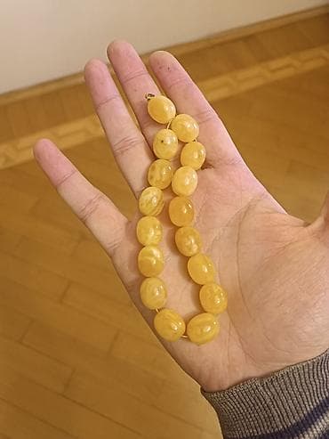 converse canta: Məhsul: Sarı rəngli təsbeh Təsviri: Kəhrəba təsbeh - Yumru-yastı — 1