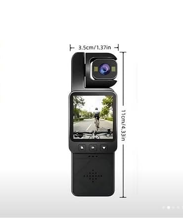 Geyilə bilən cib vlogging kamerasi – portativ video qeydiyyatçı - — 2