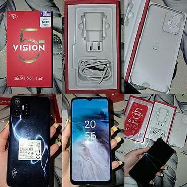 Мобильные телефоны и аксессуары: Itel Vision 5 Plus smartfon. Yenidir, istifadə olunmayıb! Əsas — 1