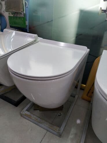 divar içi unitaz: Asma (divara montaj) unitaz - Divara quraşdırılan, çərçivə sisteme — 1