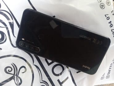 xiaomi not 8 ekran: Redmi smartfon - Arxa tərəfdə 48MP AI dördlü kamera modulu və LED — 2