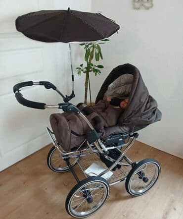 usaq ucun qolbaqlar: Çıxarıla bilən beşikli araba, Yaş: 30 ay — 4