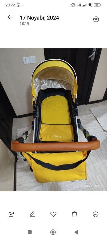 kolyaskalar: Çıxarıla bilən beşikli araba, Yeni, Ünvandan götürmə, Ödənişli çatdırılma — 3