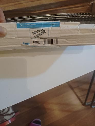 Dekorativ divar panelləri: Məhsul: Knauf “Agraf” birbaşa asma bəndləri (Direct Bracket CD 60-27 — 2