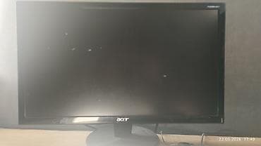 123 ekran tv: Acer 19–20" LCD monitor - Model: Acer (LED/LCD panel), klassik qara — 2