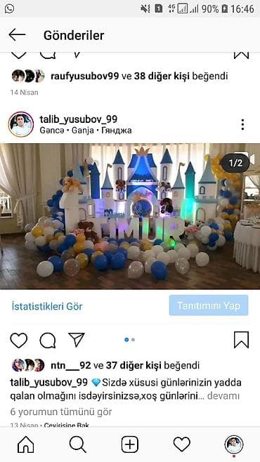 neftçilərdə 3 otaqlı evlər: Dekorlar və bəzəklər — 10