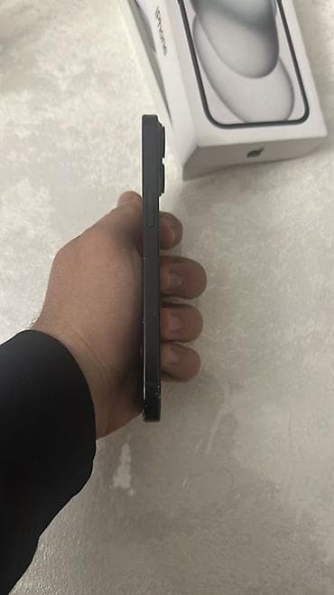 Mətbəx texnikası: IPhone 15, Qara, Face ID — 5