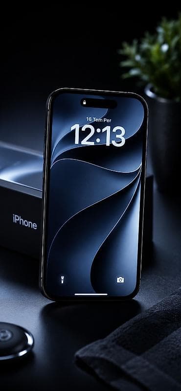 IPhone 16 Pro, 128 GB, Black Titanium, Face ID