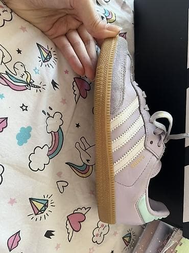 Женская обувь: Adidas, цвет - Фиолетовый, Б/у — 1