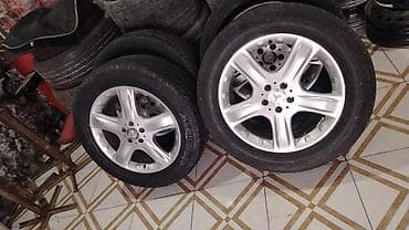 e60 m5 disk: Mercedes-Benz orijinal 5 şüalı yüngül lehimli disk və şin dəsti — 3