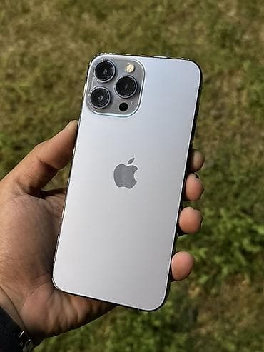 IPhone 13 Pro Max, 128 GB, Gümüşü, Simsiz şarj, Face ID