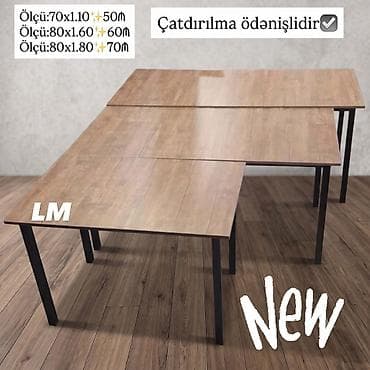 Yeni masalar 
Birbaşa istehsalçıdan alın
Çatdırılma ödənişlidir‼️ — 1