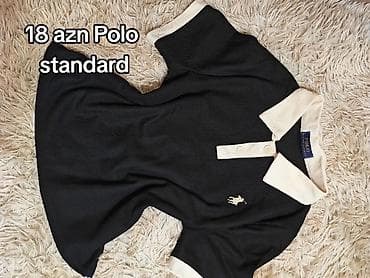 Polo köynək, Ralph Lauren, Standart, rəng - Qara