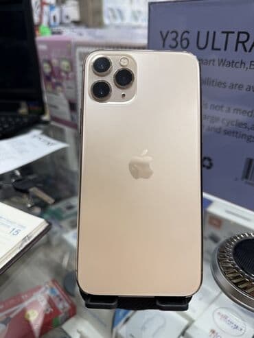 айфон 11 pro max бу: IPhone 11 Pro, Золотой, Face ID — 1