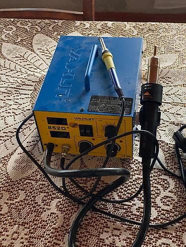 payalnik satisi: Elektronika təmiri üçün alət dəsti 1) VAXUN 852D+ 2-si 1-də lehimləmə — 1