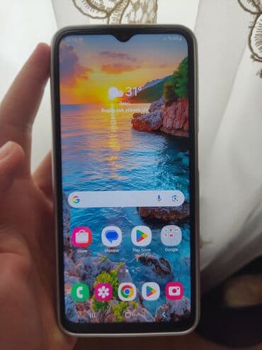 телефон баку: Samsung Galaxy A13, 32 GB, rəng - Göy, Zəmanət, Düyməli, Sensor — 1