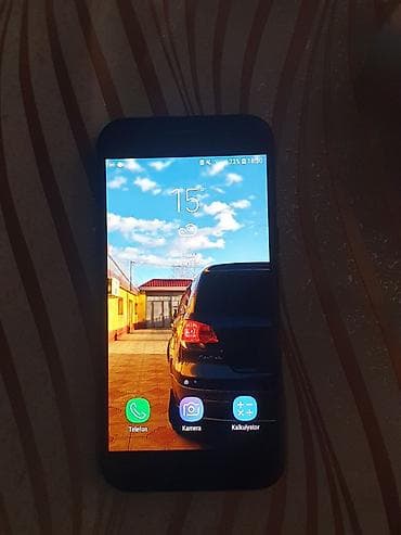 honor 90 lite kabro: Samsung Galaxy A3 2017, 16 GB, rəng - Qızılı, Barmaq izi — 1