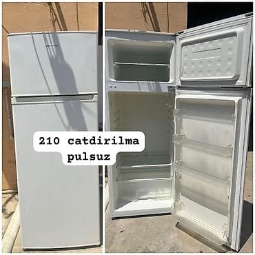 2 qapılı Hoffman Soyuducu Satılır, rəng - Ağ — 1