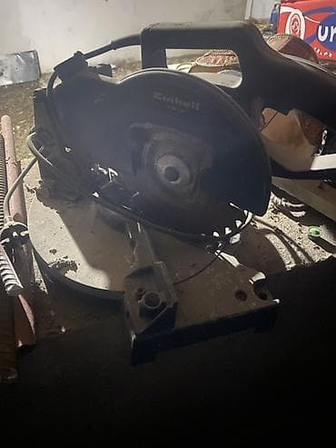 Çəkiclər, kuvaldalar: Einhell kəsici mişar - Marka/model: Einhell (etiketdə “SE MS 190” — 1