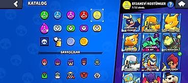 dost: Brawl Stars hesabı – yüksək inkişaflı, tam dolu kolleksiya - Kupa — 6
