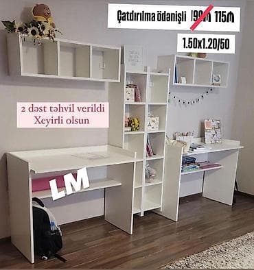 Yazı masası / iş masası – ENDİRİMLƏ Qiymət: 115₼ Məhsul yeni və tam lalafo.az -da Yazı masası / iş masası – ENDİRİMLƏ Qiymət: 115₼ Məhsul yeni və tam