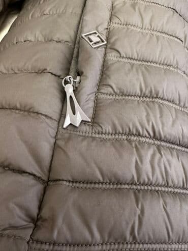 yun şarf: Palto, 4XL, rəng - Boz — 2