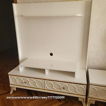 TV altlığı: Yeni, Düz TV altlığı, Polkalı, Laminat — 4