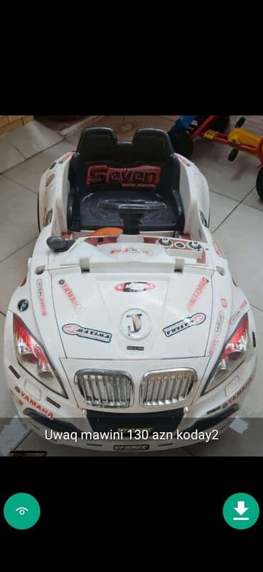 maşın uşaq ucun: Usaq masinlari şekillerde qiymətler məlumatlar qeyd olunub unvan Gence — 17