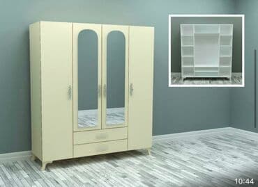 Dolablar: Yeni, Açılan, 3 qapılı Düz dolab, Qarderob, paltar dolabı, Azərbaycan — 4