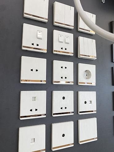 Rozetkalar: Elektrik aksesuarları kolleksiyası – açar və rozetkalar Məhsul — 2