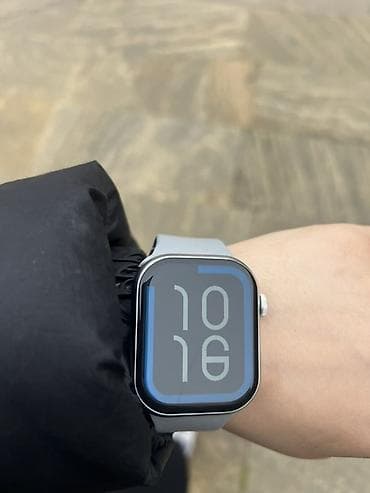 Şəxsi istifadə üçün nəzərdə tutulmuş, Apple whatch boz rəngdə, silikon
