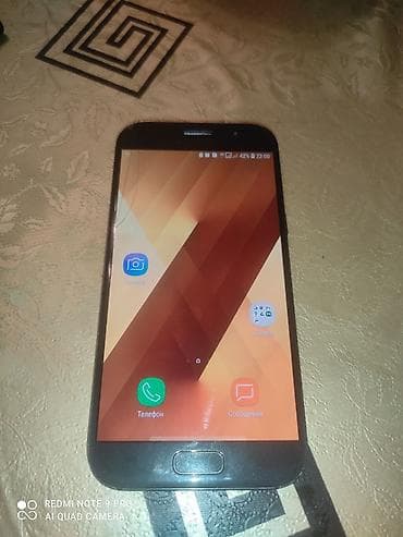 Samsung Galaxy A5 2017, 32 GB, rəng - Qara, Sensor, Barmaq izi, İki sim kartlı