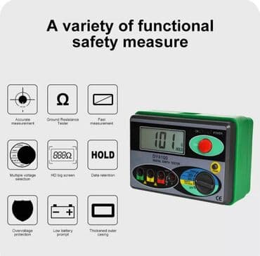 тестер: Multimetr, Yeni, Rəqəmsal, Zəmanətli, Rayonlara çatdırılma, Pulsuz çatdırılma — 5