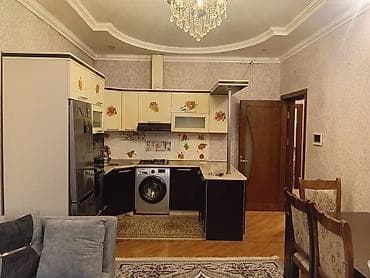 xırdalanda kiraye: Kirayə verilir: 3 otaqlı, tam mebelli mənzil - Zal və mətbəx studiya — 5