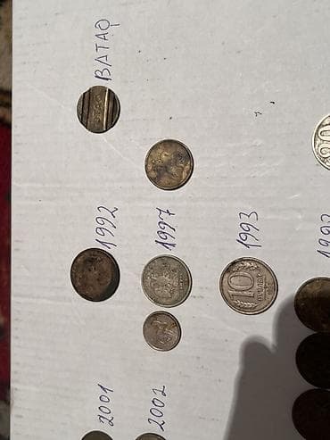 Velosipedlər: Məzmun: Müxtəlif illərə və ölkələrə aid xırda pul kolleksiyası — 7