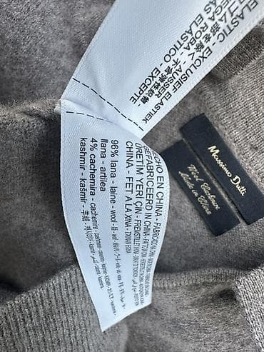 Sviterlər: Sviter, Massimo Dutti, M, rəng - Qəhvəyi — 4