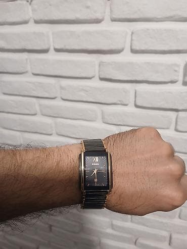 apple saatlar: Rado qol saati 120 azn alinib temiz keramikadir sekilde gorunduyu kimi — 4