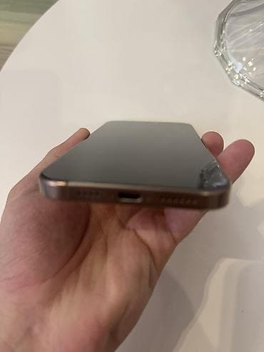 Мобильные телефоны и аксессуары: IPhone 16 Pro Max, 256 ГБ, Desert Titanium, Отпечаток пальца, Face ID — 3
